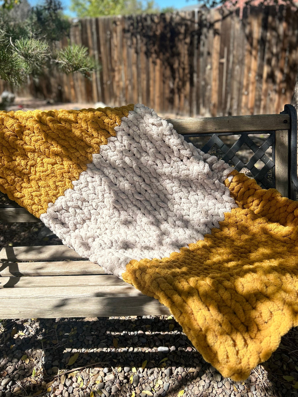 Chunky Knit Blanket