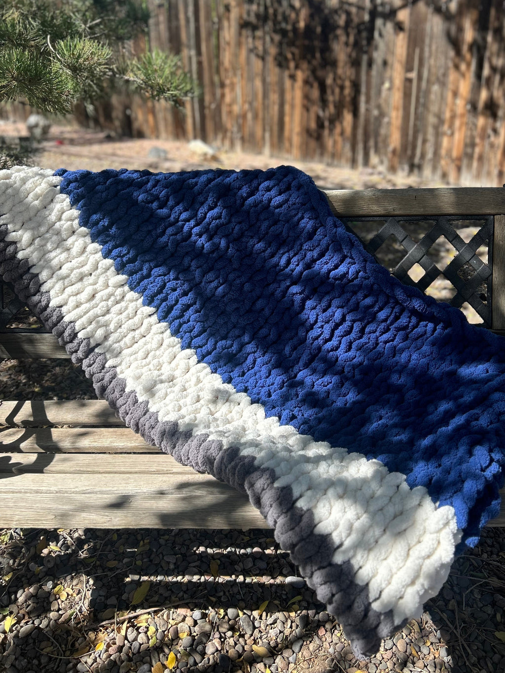 Chunky Knit Blanket