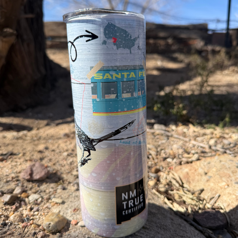 New Mexico Landmark Sublimated Tumbler