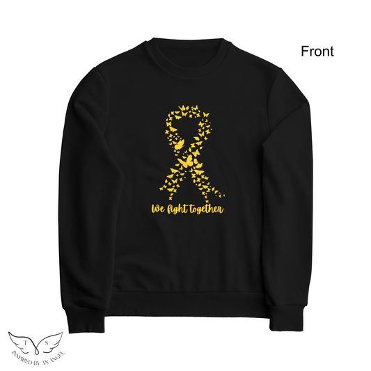 “We fight together" Adult Crewneck