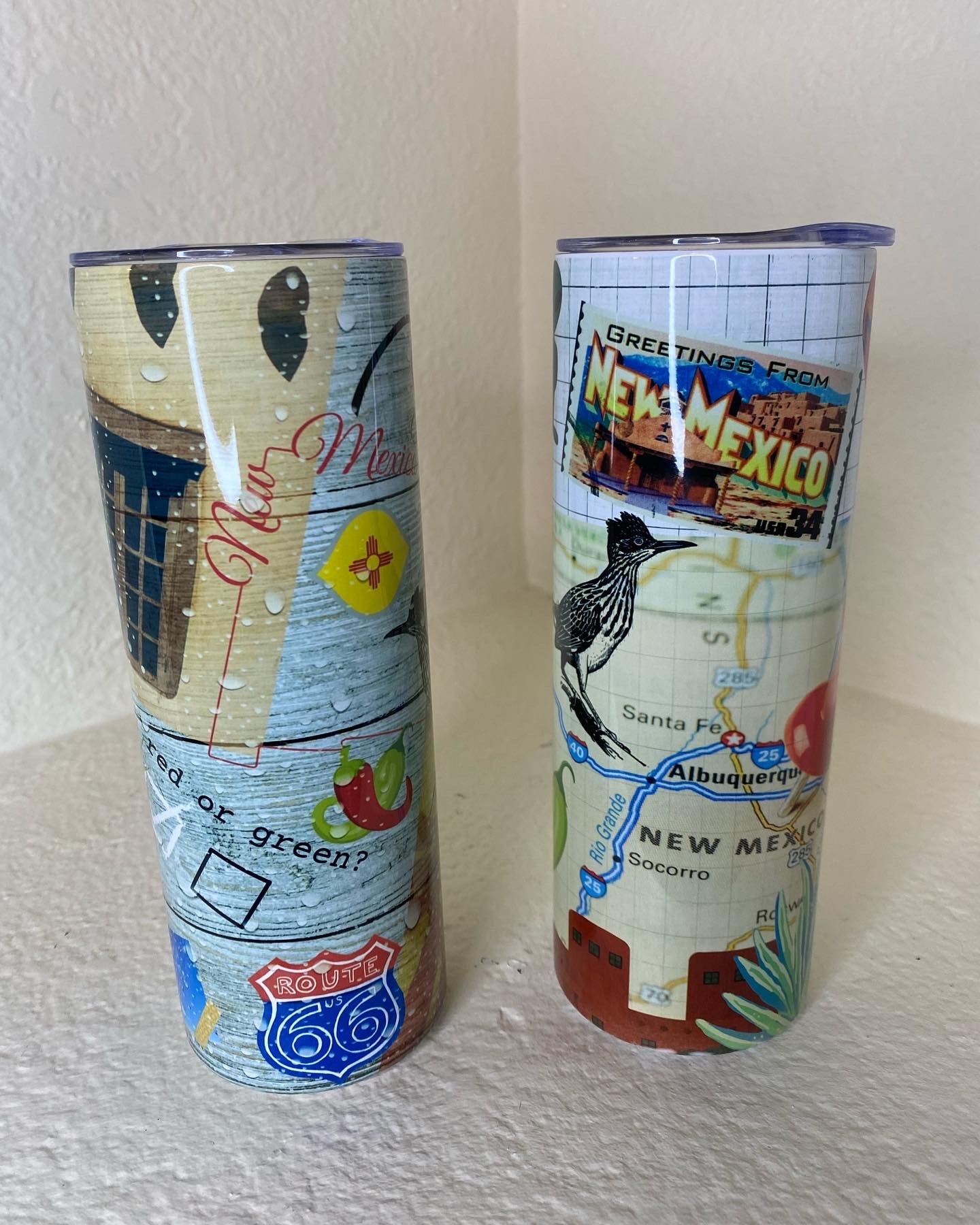New Mexico Landmark Sublimated Tumbler
