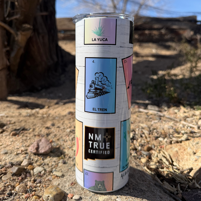 "New Mexico Loteria" Sublimated Tumbler