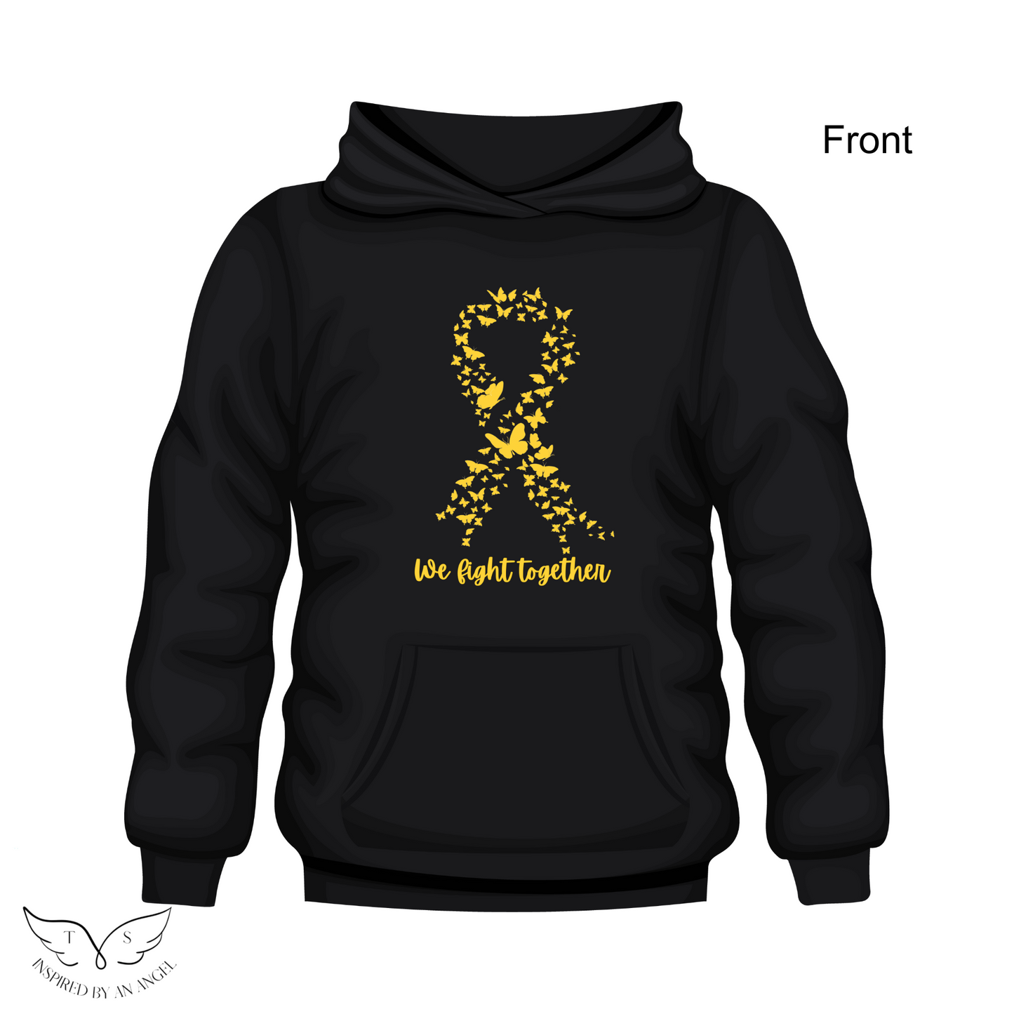 “We fight together" Adult Hoodie