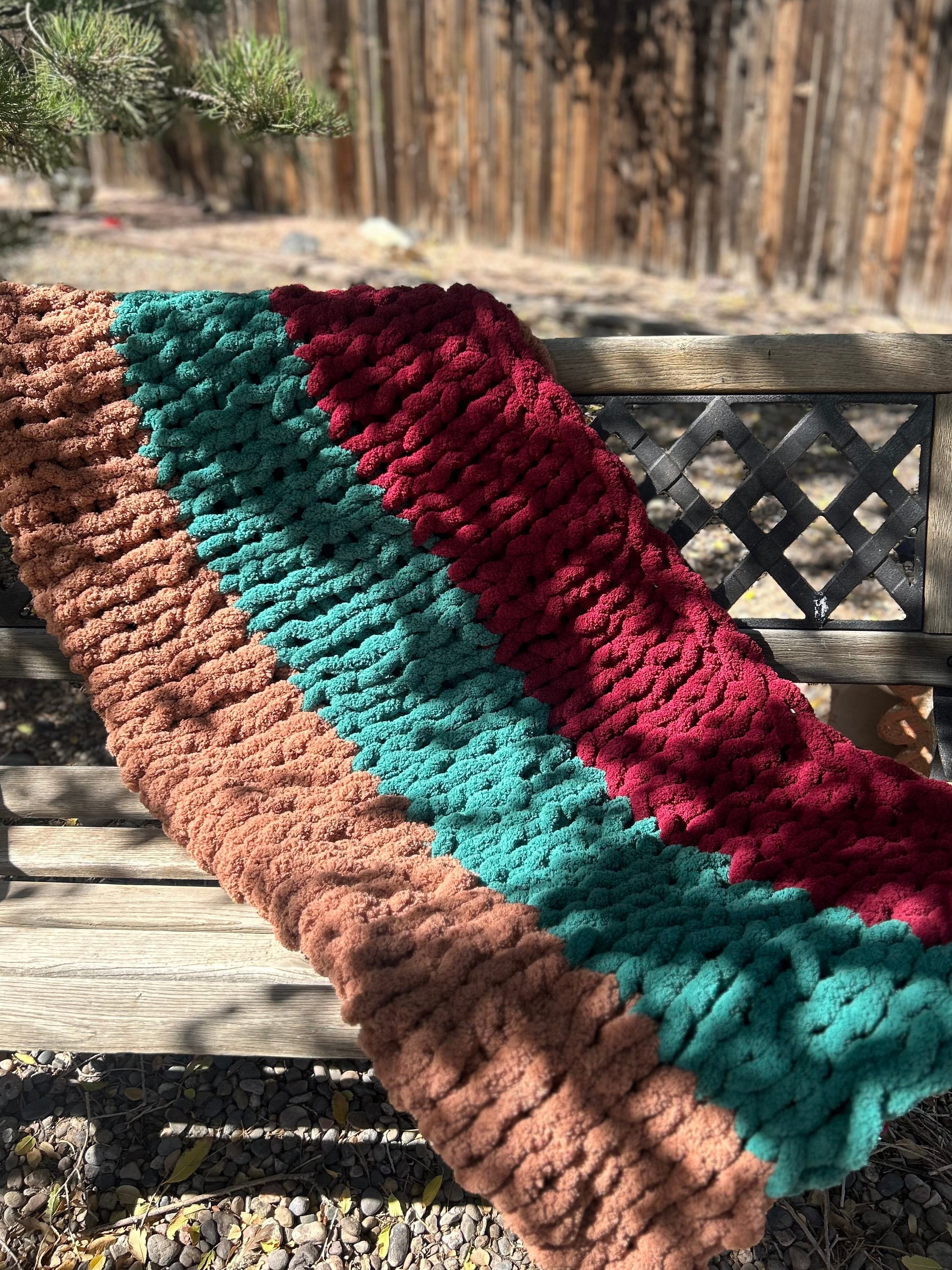 Chunky Knit Blanket
