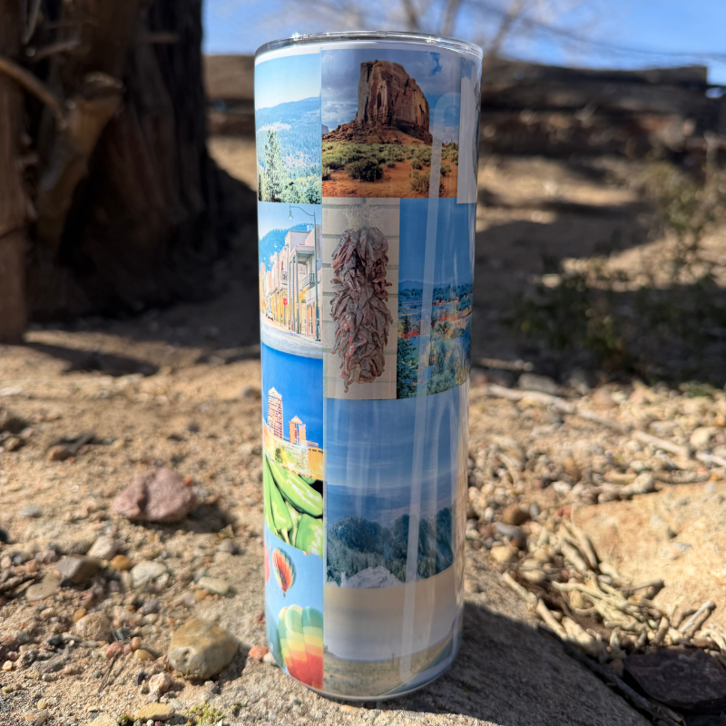 New Mexico Pride Sublimated Tumbler