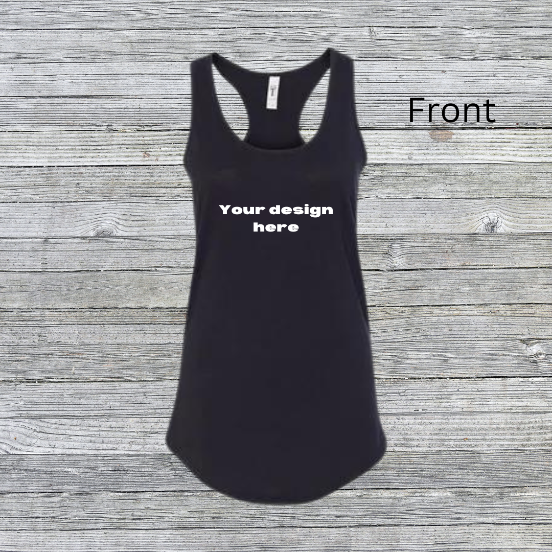 Custom-Unisex Adult Racerback Design