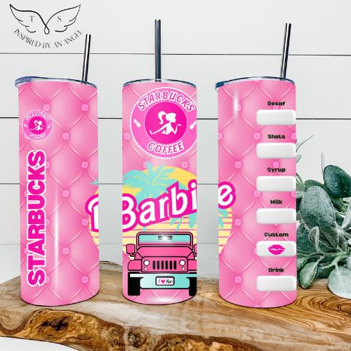 "Starbie Barbie" Sublimated Tumbler