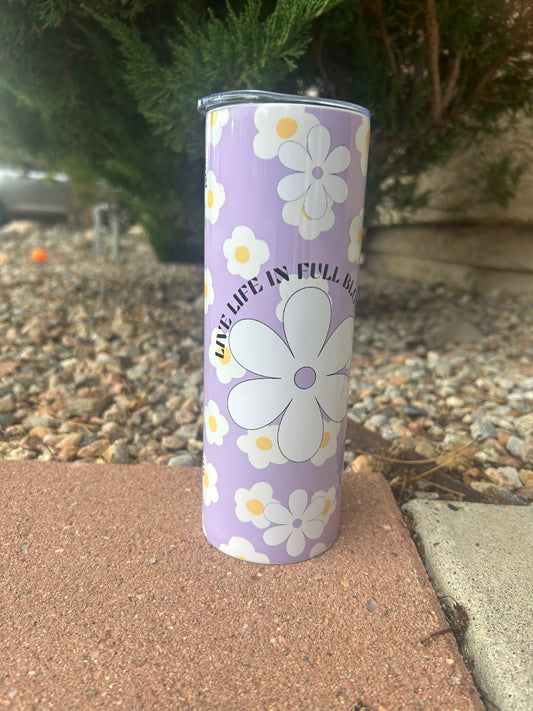 “Full Blossom" Sublimated Tumbler