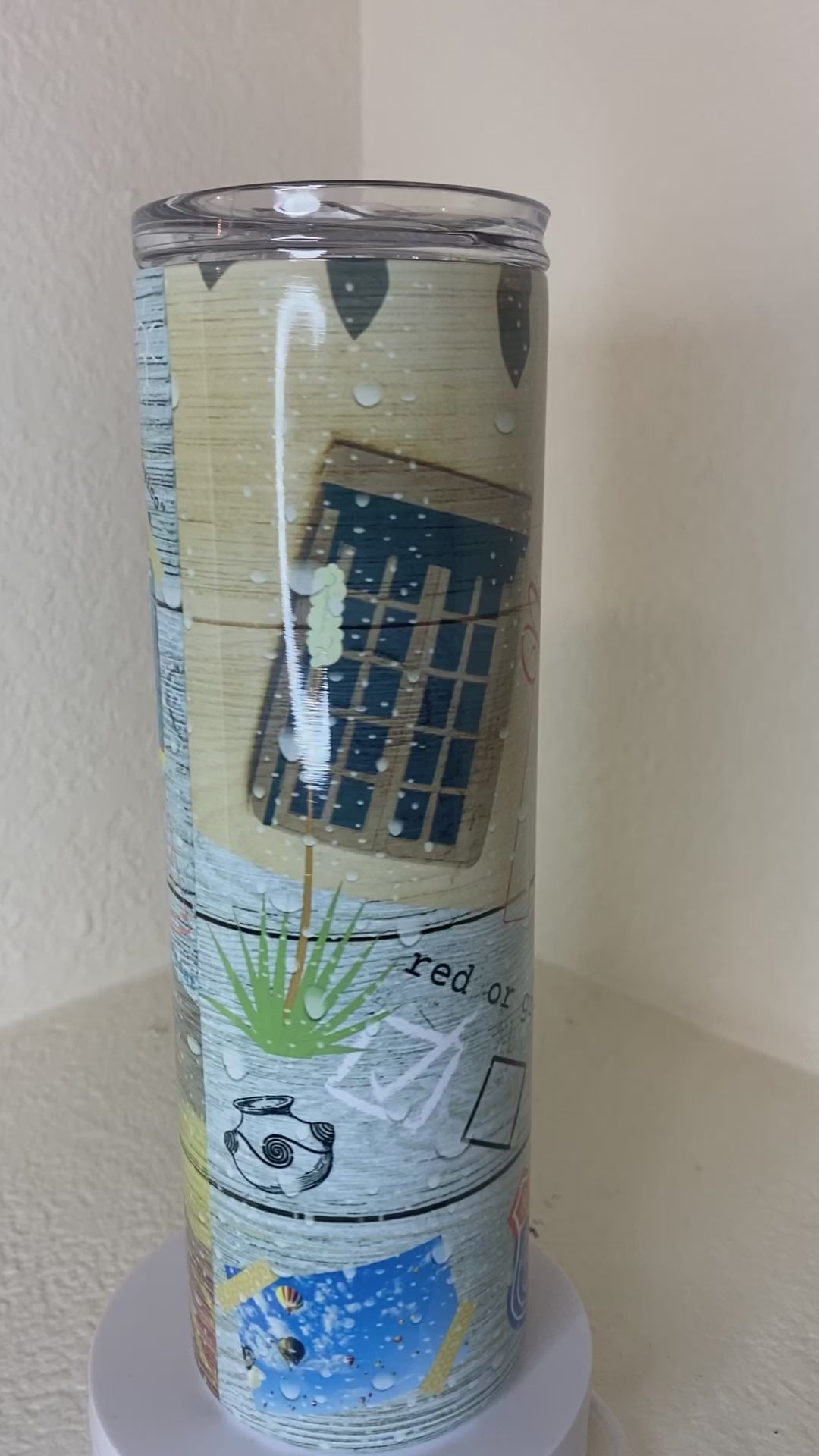 New Mexico Landmark Sublimated Tumbler