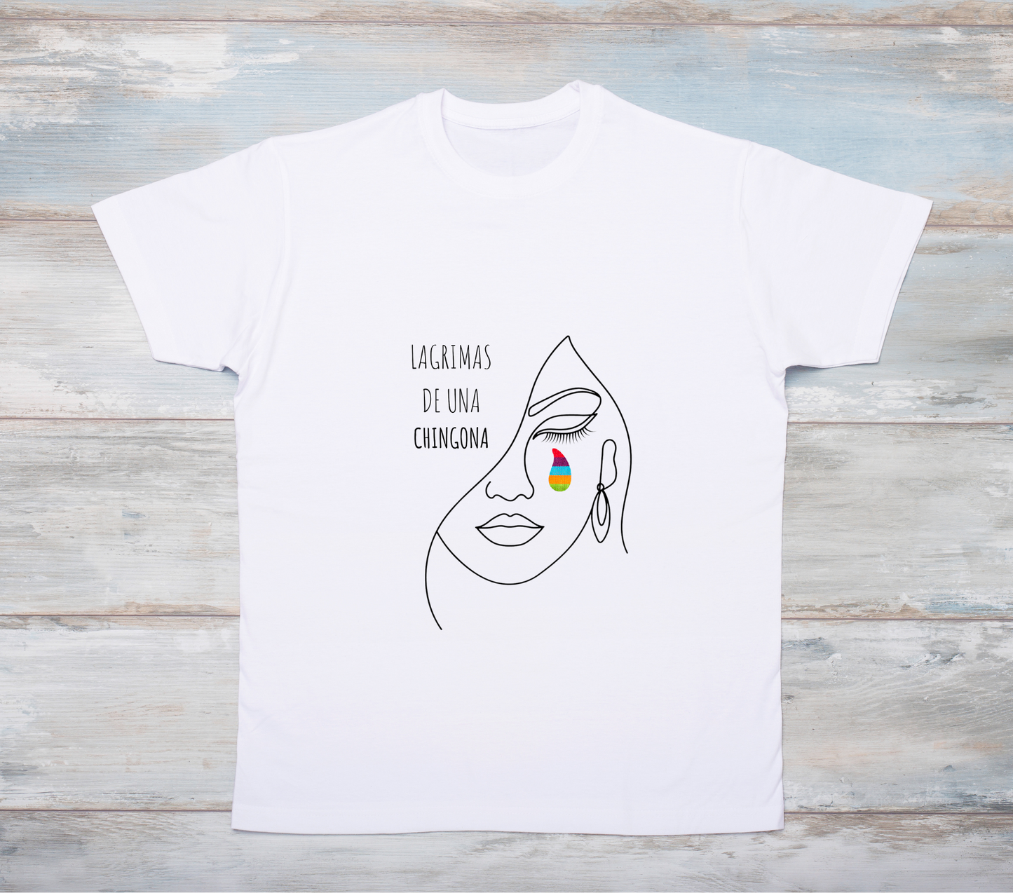 Women's Short Sleeve “Lagrimas de una Chignona” T-Shirt