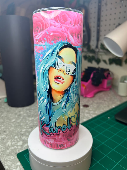 “Karol G Collection" Sublimated Tumbler