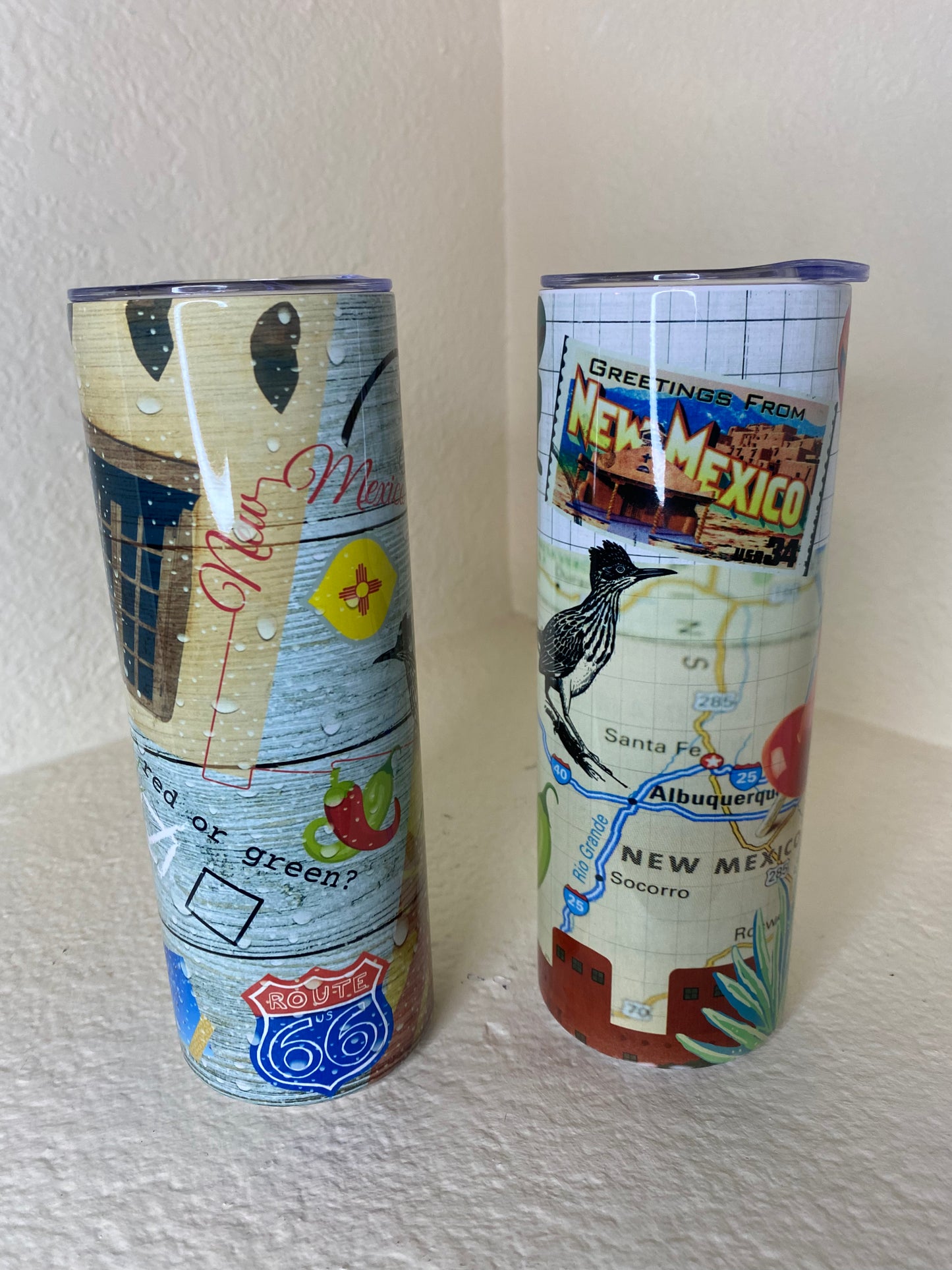 "Iconic New Mexico" Sublimated Tumbler