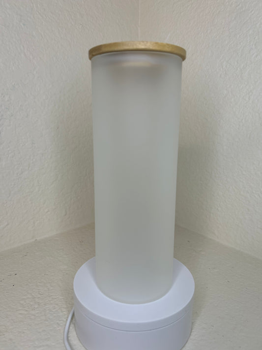 Custom-Glass Frosted Jar 25oz