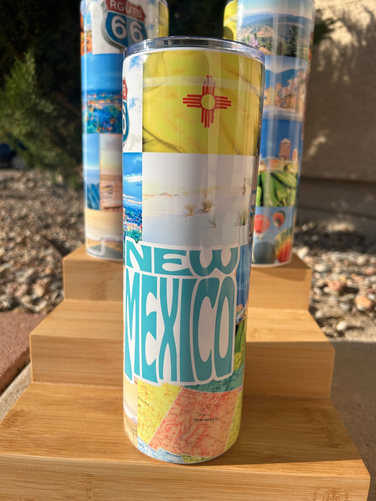 "Iconic New Mexico" Sublimated Tumbler