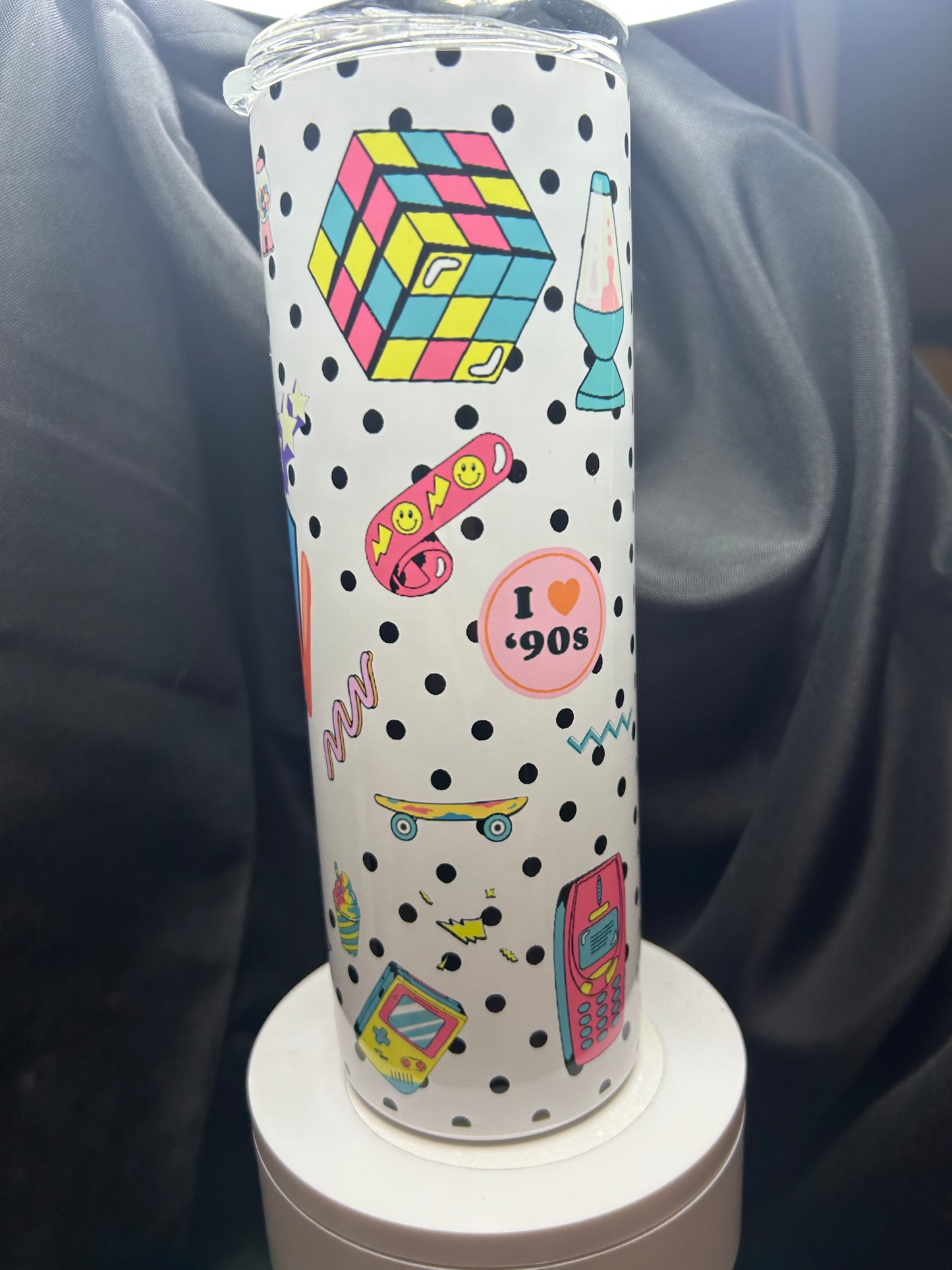 “Nostalgic 90s” Sublimated Tumbler